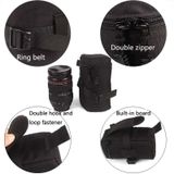 5603 Wear-Resistant Waterproof And Shockproof SLR Camera Lens Bag  Size: S(Black)