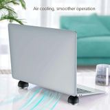 Creative Laptop Compact Portable Invisible Mushroom Stand Desktop Heightening Fan Heater Shelf(Green)