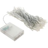 10m String Decoration Light  For Christmas Party  80 LED  White Light  Battery Powered