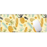 800x300x4mm Office Learning Rubber Mouse Pad Table Mat(2 Flamingo)