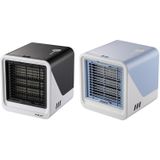 MG -191 Mini Air Cooler Home Dormitory Office Air Conditioning Fan Portable Small Desktop USB Fan(Classic Black)