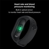 KM5 0.96inch Color Screen Phone Smart Watch IP68 Waterproof Support Bluetooth Call/Bluetooth Music/Heart Rate Monitoring/Blood Pressure Monitoring(Black)