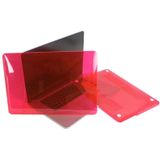 Hard Crystal Protective Case for Macbook Pro Retina 15.4 inch(Red)