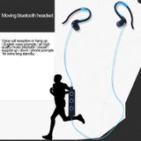 008 In-Ear Ear Hook Wire Control Sport Wireless Bluetooth Earphones with Mic  Support Handfree Call  For iPad  iPhone  Galaxy  Huawei  Xiaomi  LG  HTC and Other Smart Phones(Black)