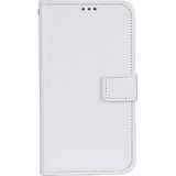 For Samsung Galaxy A82 5G idewei Crazy Horse Texture Horizontal Flip Leather Case with Holder & Card Slots & Wallet(White)