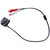 Car 2RCA AUX IN Audio Cable Wiring Harness for Mercedes-Benz Comand 2.0