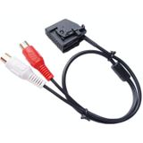 Car 2RCA AUX IN Audio Cable Wiring Harness for Mercedes-Benz Comand 2.0