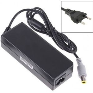 EU Plug AC Adapter 20V 3.25A 8.0x7.4mm 65W for Lenovo ThinkPad X60  X61  T60  T61  Z60  Z61  R60  R61  X200  X300  T400  T500 (Original Version)