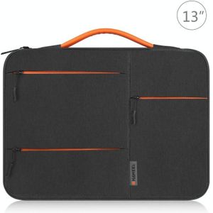HAWEEL 13.0 inch Sleeve Case Zipper Briefcase Laptop Handbag For Macbook  Samsung  Lenovo  Sony  DELL Alienware  CHUWI  ASUS  HP  13 inch -13.5 inch Laptops(Black)