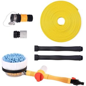 Car Cleaning Tools Chenille Automatic Rotating Car Wash Brush  Style: Water Brush + 10m Water Pipe