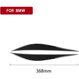 1 Pairs Carbon Fiber Car Lamp Eyebrow Decorative Sticker for BMW F30 2013-2015