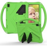 For Lenovo Tab 4 10 Plus TB-X704F/N/L/V EVA Flat Anti Falling Protective Case Shell with Holder(Green)