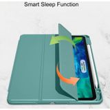 Mutural Pinyue Series PC + TPU Horizontal Flip Leather Case with Holder & Pen Slot & Sleep / Wake-up Function For iPad Pro 12.9 (2021)(Sky Blue)