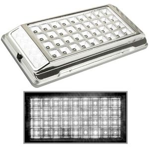 White Interior 36 LED Roof Light for Vehicle (DC 12V)(Silver)