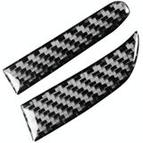 8 in 1 Car Carbon Fiber Front Passenger Seat Dashboard Decorative Sticker for Honda Civic 8th Generation 2006-2011  Right Drive