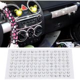 77 PCS / Set Crystal Decorative Stickers Car Sticker Strass 4mm in Strass Crystals DIY Decoration Decal Stickers Rhinestone Flatback Sticker Art Decorations Accessories