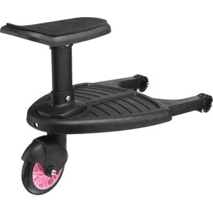 Baby Stroller Standing Board Stroller Accessory Outdoor Activity Board(Pink)