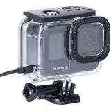 Shockproof Dustproof Housing Protective Case with Charging Hole & Buckle Basic Mount & Screw For GoPro HERO9 Black