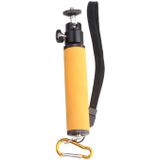 Flitslicht LED lamphouder Handheld Monopod met Gimbal voor DSLR Camera (Oranje)