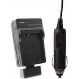 Digital Camera Battery Car Charger for OLYMPUS BLN1(Black)