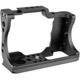 YELANGU C14-A YLG0714A-A Video Camera Cage Stabilizer with Handle for Canon EOS M50 (Black)