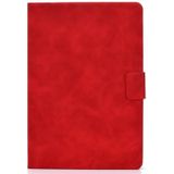 For Samsung Galaxy Tab A 9.7 T550/T555C Cowhide Texture Horizontal Flip Leather Case with Holder & Card Slots & Sleep / Wake-up Function(Red)