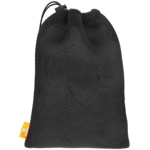 HAWEEL Nylon Mesh Drawstring Pouch Bag with Stay Cord for up to 7.9 inch Screen Tablet  Size: 24cm x 16cm(Black)