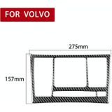 Car Carbon Fiber CD Panel Decorative Sticker for Volvo XC90 2003-2014  Left and Right Drive Universal