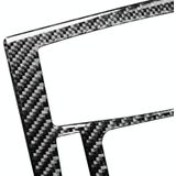 Car Carbon Fiber CD Panel Decorative Sticker for Volvo XC90 2003-2014  Left and Right Drive Universal