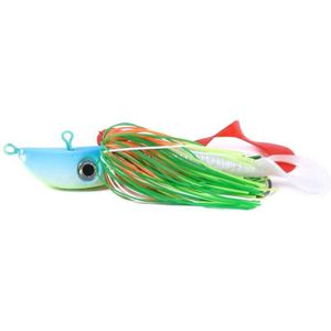 3 PCS Hengjia JI007 Long Shot Lead Head Tassel Beard Bait Sea Fishing Lead Bait  Specification: JIG 20g(3 )