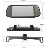 PZ709 437-W 7.0 inch TFT LCD Car External Wireless Rear View Monitor for Car Rearview Parking Video Systems