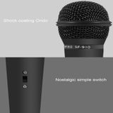 Yanmai SF-910 Professional Condenser Sound Recording Microphone with Tripod Holder  Cable Length: 2.0m  Compatible with PC and Mac for Live Broadcast Show  KTV  etc.(Black)