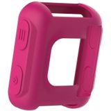 For Garmin Forerunner 35 Silicone Protective Case(Rose Red)