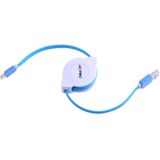 1m 2A 110 Copper Core Wires Retractable USB-C / Type-C to USB Data Sync Charging Cable  For Galaxy S8 & S8 + / LG G6 / Huawei P10 & P10 Plus / Xiaomi Mi6 & Max 2 and other Smartphones(Blue)