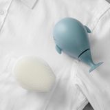 3 PCS Little Whale Washing And Shoe Brushes Household Cleaning Brushes That Do Not Shed Hair Nor Damage Clothes(White)