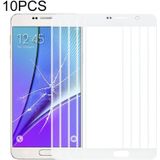 10 PCS Front Screen Outer Glass Lens for Samsung Galaxy Note 5 (White)