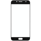 10 PCS Front Screen Outer Glass Lens for Samsung Galaxy C8 / C7100  C7(2017) / J7+  C710F/DS(Black)