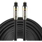 30m OD6.0mm Nickel Plated Metal Head Toslink Male to Male Digital Optical Audio Cable