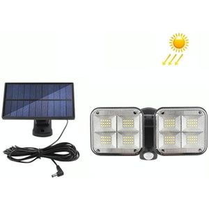 TY06604 120 SMD Solar Human Body Induction Light Outdoor Waterproof LED Wall Light