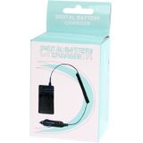 Digital Camera Battery Car Charger for Samsung BP1310(Black)