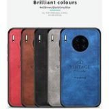 Voor Huawei Mate 30 5G (leder) PINWUYO Zun-serie PC + TPU + Skin Waterproof Anti-fall All-inclusive Beschermhoes(Zwart)