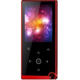 2.4 inch Touch-Button MP4 / MP3 Lossless Music Player  Support E-Book / Alarm Clock / Timer Shutdown  Memory Capacity: 16GB without Bluetooth(Red)