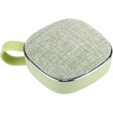 X25 Portable Fabric Design Bluetooth Stereo Speaker  with Built-in MIC  Support Hands-free Calls & TF Card & AUX IN  Bluetooth Distance: 10m(Green)