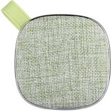 X25 Portable Fabric Design Bluetooth Stereo Speaker  with Built-in MIC  Support Hands-free Calls & TF Card & AUX IN  Bluetooth Distance: 10m(Green)