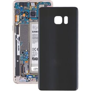 Back Battery Cover for Galaxy Note FE  N935  N935F/DS  N935S  N935K  N935L(Black)