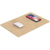 JAKCOM MC2 Wireless Fast Charging Mouse Pad  Support iPhone Huawei Xiaomi and Other QI Standard Smart Phones(Apricot)