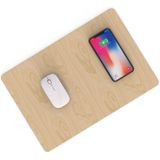 JAKCOM MC2 Wireless Fast Charging Mouse Pad  Support iPhone Huawei Xiaomi and Other QI Standard Smart Phones(Apricot)