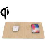 JAKCOM MC2 Wireless Fast Charging Mouse Pad  Support iPhone Huawei Xiaomi and Other QI Standard Smart Phones(Apricot)