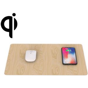 JAKCOM MC2 Wireless Fast Charging Mouse Pad  Support iPhone Huawei Xiaomi and Other QI Standard Smart Phones(Apricot)