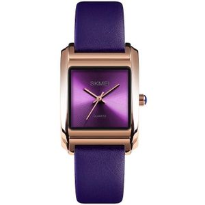 SKMEI 1432 Ladies Fashion Watch Matte Waterproof Quartz Watch(Purple)